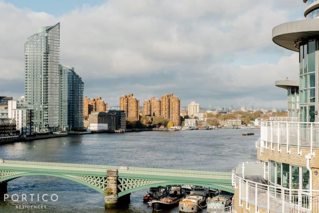 Portico Residences - Stunning Penthouse With River Views In Battersea Appartamento *