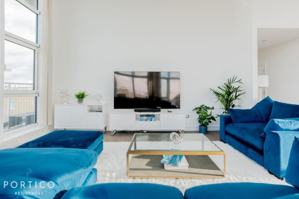 Appartamento Portico Residences - Stunning Penthouse With River Views In Battersea *
