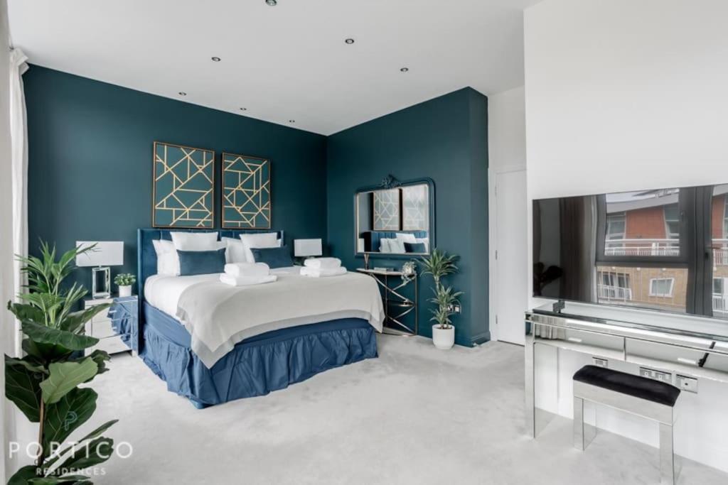 Appartamento Portico Residences - Stunning Penthouse With River Views In Battersea