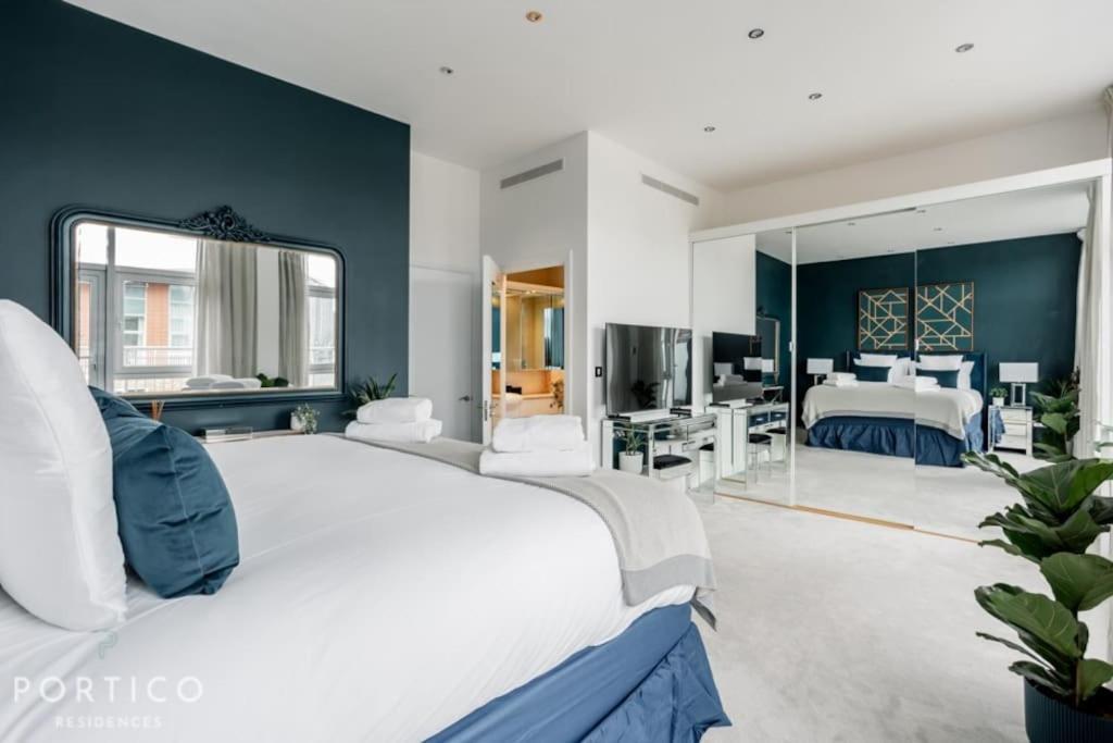 Appartamento Portico Residences - Stunning Penthouse With River Views In Battersea Londra