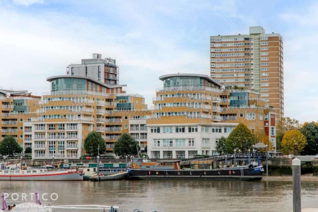Portico Residences - Stunning Penthouse With River Views In Battersea Appartamento *